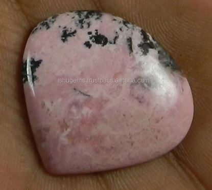 Pink Rhodochrosite 704 gms Heart cab 30x28mm Loose Gemstone For Jewelry Making