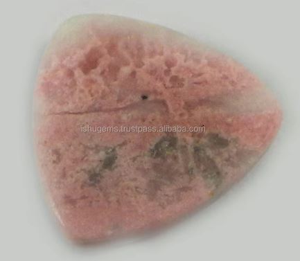 Rhodochrosite 250 gms Trillion cab 17mm gemstone for jewellery IG0579