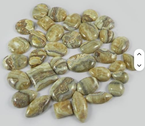 35 pcs Natural Crazy Lace Agate 100 gms Free form Cabochon Loose Gemstone IG0584