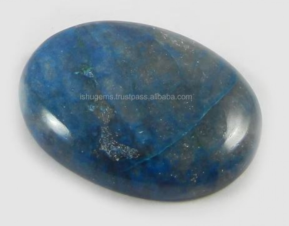 Image of Shattuckite Oval Cabochon 21x28mm Loose Gemstone For Jewelry