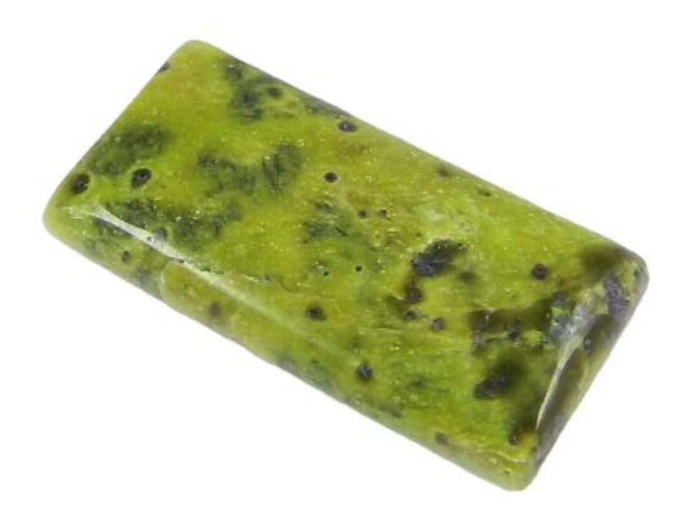 Image of Mohave Stichtite 25x12mm Baguette Cabochon Cabochon 2.34 Gms Loose Gemstone IG0597