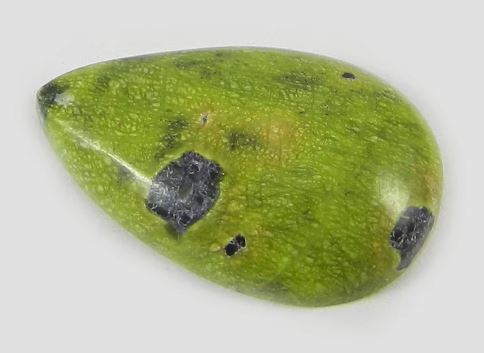 Mohave Stichtite 229 gms Pear 15x22mm Cabochon Loose Gemstone IG0599
