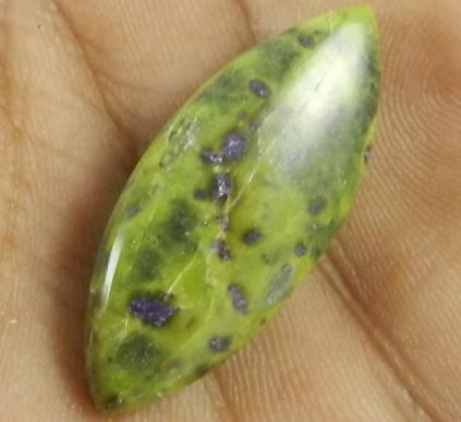 Elevate Your Style Prenite Stichtite 361 gms 14x34mm Marquise Cab Cabochon gemstone