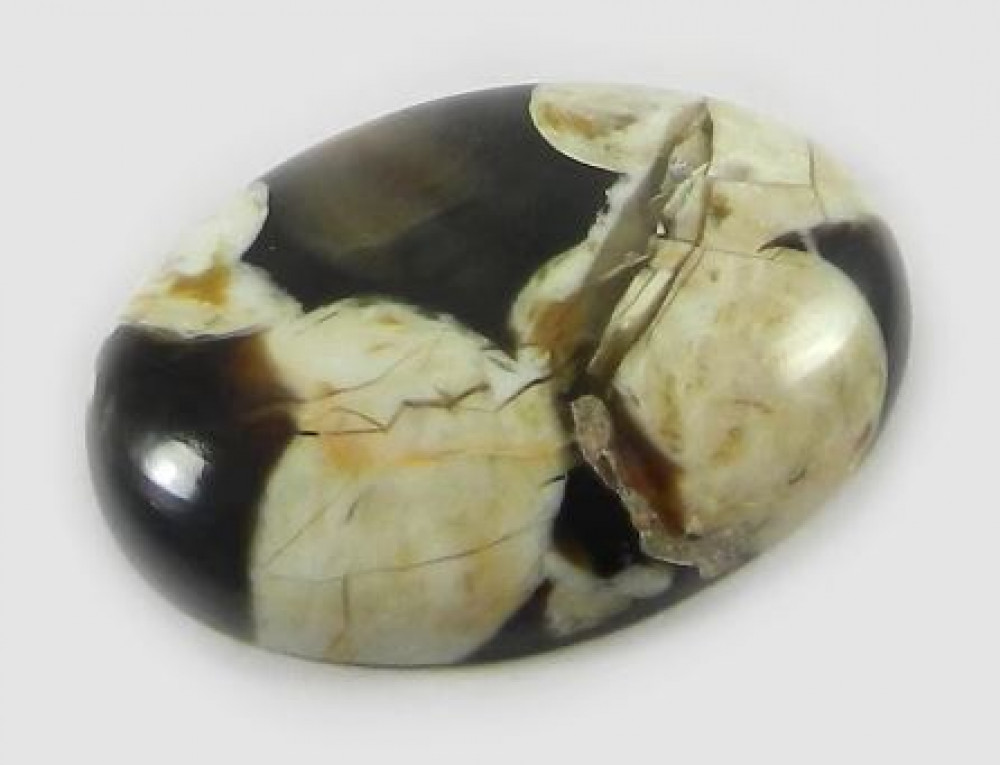 Image of Natural Peanut Jasper 3.31 gms Oval 18x24mm Cabochon Loose Gemstone