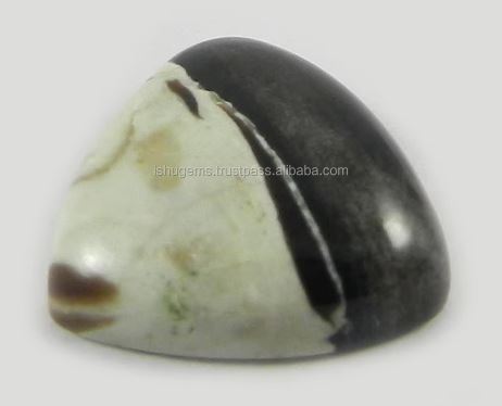 Natural Peanut Jasper 16x16mm Trillion Cabochon Loose Gemstone for Jewelry