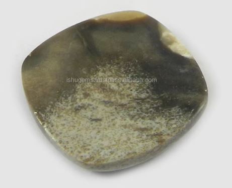 Peanut Jasper 21x21mm Cushion Cabochon Loose Gemstone for jewelry