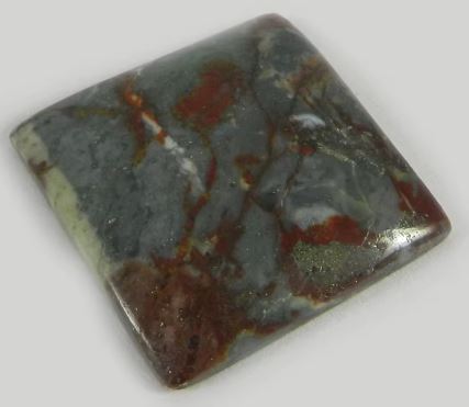 585 gms Natural Picasso Jasper 24mm Square Cabochon gemstone IG0611