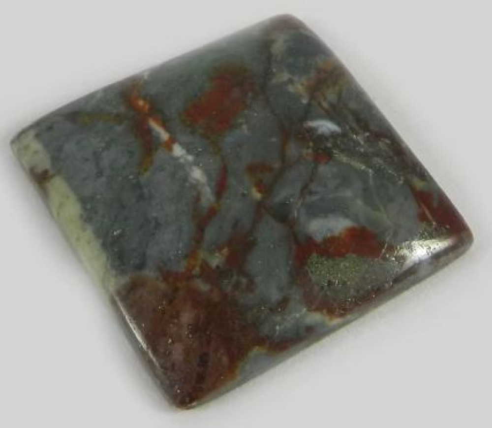 Image of 5.85 gms Natural Picasso Jasper 24mm Square Cabochon gemstone IG0611