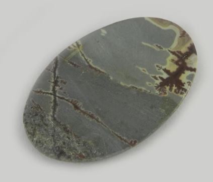 495 gms Best Quality Picasso Jasper 22x32mm Oval Cabochon Loose Gemstone For Jewelry