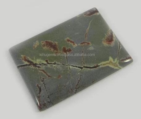 Picasso Jasper 21x29mm Rectangle Cabochon Gemstone for Jewelry IG0613