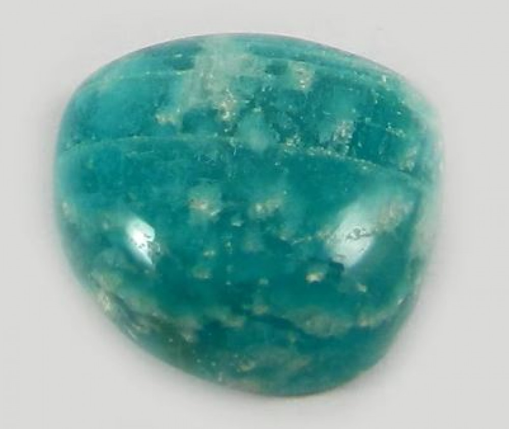 Image of Best Quality Amazonite 16mm Heart Cabochon 2.10 gms Loose Gemstone For Jewelry