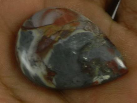 High Quality Picasso Jasper 31x22mm Pear Cabochon 560 gms Loose Gemstone