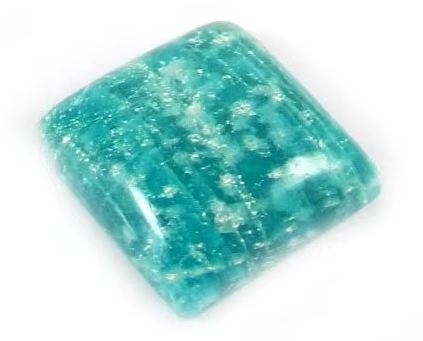 470 gms Natural Amazonite 18mm Square Cabochon Loose Gemstone For Jewelry Making