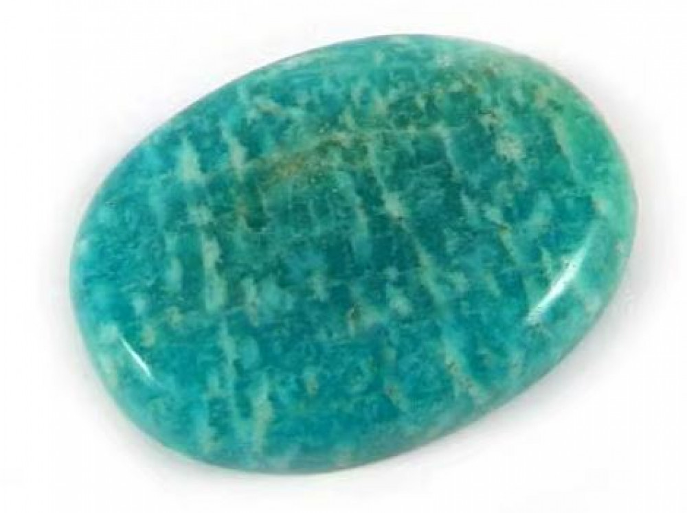 Image of Natural Amazonite 31x24mm oval cab gemstone For Jewelry Making