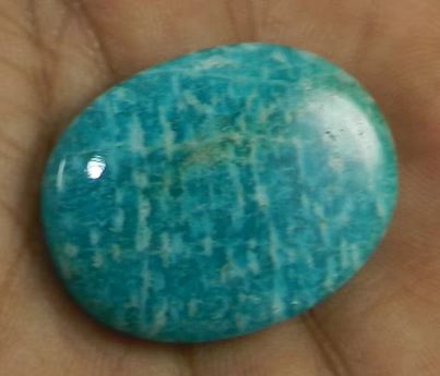 Natural Amazonite 31x24mm oval cab gemstone For Jewelry Making