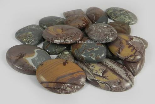 20Pcs Natural Picasso Jasper 100 gms Mix Shape gemstone for jewellery IG0623
