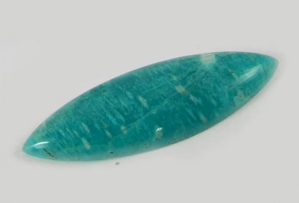 Image of Natural Amazonite 32x10mm Marquise Cabochon Loose Gemstone For Jewelry Making