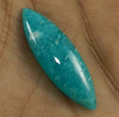 Natural Amazonite 32x10mm Marquise Cabochon Loose Gemstone For Jewelry Making