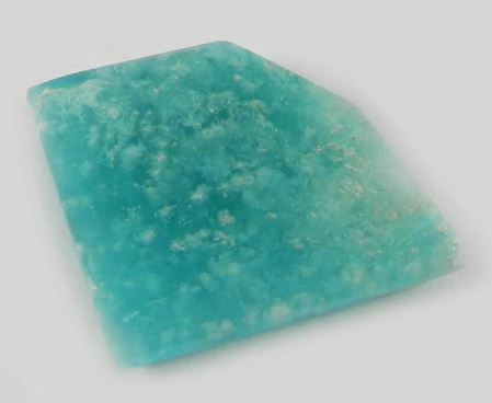 Amazonite 210 gms 20mm fancy cabochon loose gemstone for jewelry