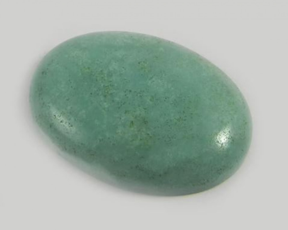 Image of Natural Milky Aquamarine 22*29mm Oval Cabochon 6.20 gms Wholesale Gemstone For Jewelry Making