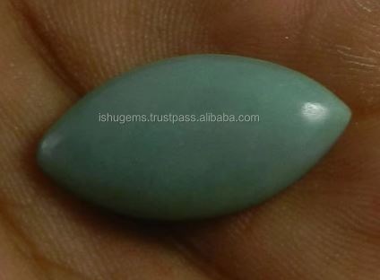 Natural Milky Aquamarine 210 gms Marquise Cabochon 1222mm Gemstone For Jewelry