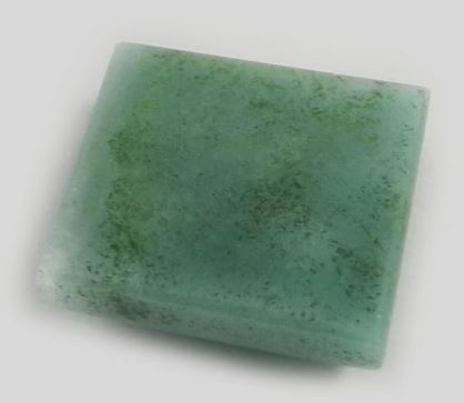 410 gms Best Quality Milky Aquamarine 17x17mm Square Cabochon gemstone