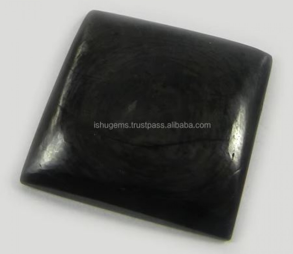 Image of Natural Hypersthene 7.15 gms Square Cabochon 23mm Gemstone For Jewelry IG0642