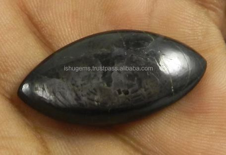 Natural Hypersthene 15x31mm Marquise Cabochon 450 gms Loose Gemstone For Jewelry