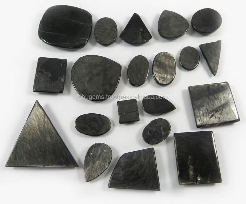 20Pcs Natural Hypersthene 100 gms Mix Shape gemstone for jewellery IG0648