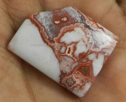 Raw Gemstone Natural Crazy lace Agate 620 gms Fancy Shape 23x29mm Gemstone For Jewelry Gemstone