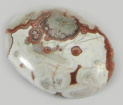 Wholesale Crazy Lace Agate 330 gms Oval 18x22mm Gemstone for Jewelry IG0653