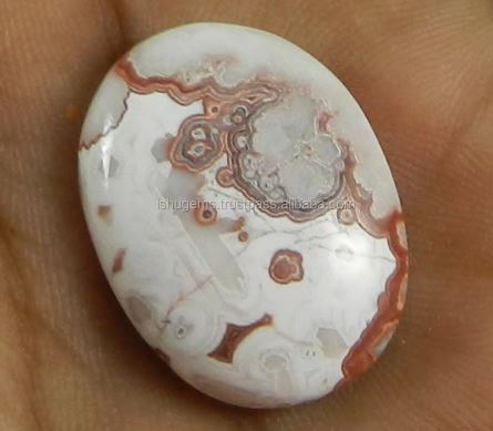 Wholesale Crazy Lace Agate 330 gms Oval 18x22mm Gemstone for Jewelry IG0653