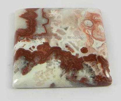 440 gms Lovely Crazy Lace Agate 22mm Square Cabochon gemstone for jewleary IG0655