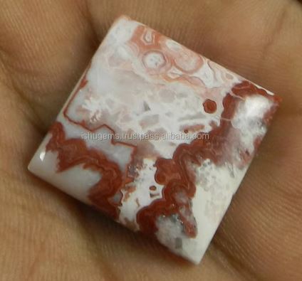 440 gms Lovely Crazy Lace Agate 22mm Square Cabochon gemstone for jewleary IG0655