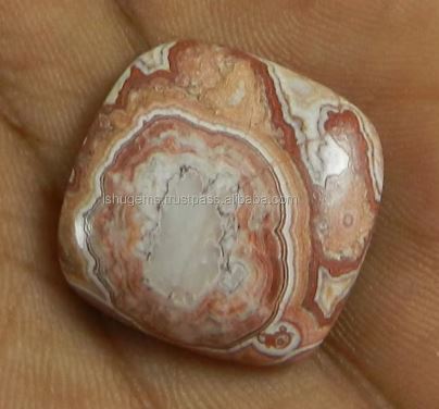 Natural Crazy lace Agate  21 mm Cushion Square 415 gms Loose Gemstone