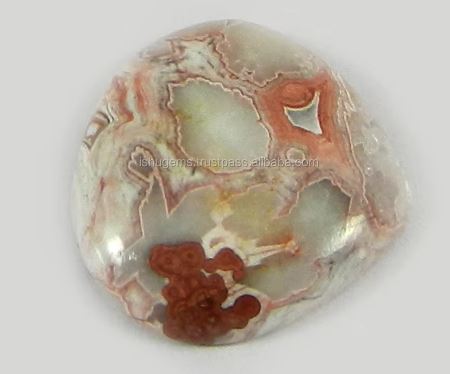 Natural Crazy Lace Agate 17x19mm Heart 235 gms Gemstone For Jewelry IG0659