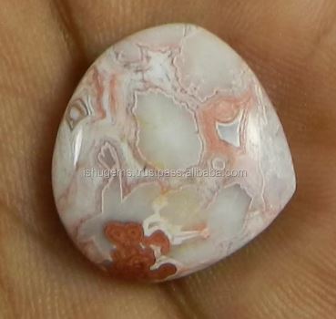 Natural Crazy Lace Agate 17x19mm Heart 235 gms Gemstone For Jewelry IG0659