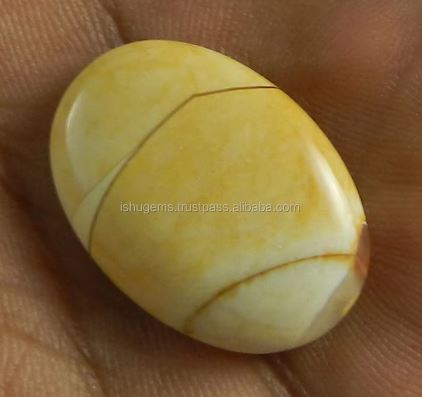 High Quality 340 Gms Natural Brecciated Mookaite 18x25mm Oval Cabochon Gemstone for Jewellery IG0665