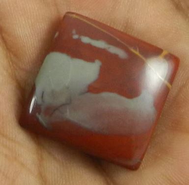 Natural Noreena Jasper 22mm Square 535 gms Cabochon Loose Gemstone For Jewelry