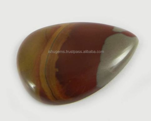287 gms Lovely attractionl Natural Noreena Jasper 18x26mm Pear Cabochon gemstone for jewleary IG0667