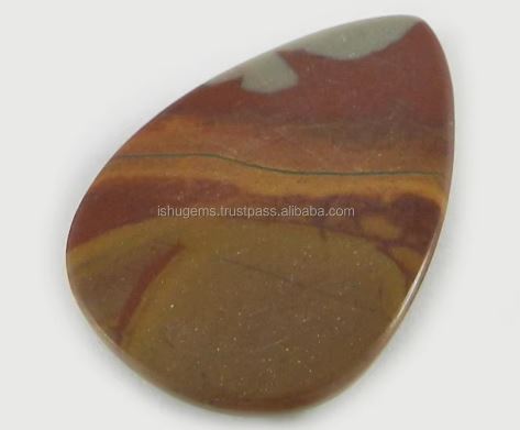 287 gms Lovely attractionl Natural Noreena Jasper 18x26mm Pear Cabochon gemstone for jewleary IG0667
