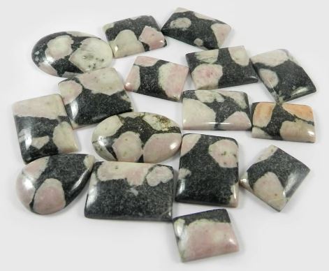 Natural Peanut Jasper cabochon 100 gms Free form Gemstone For Jewelry
