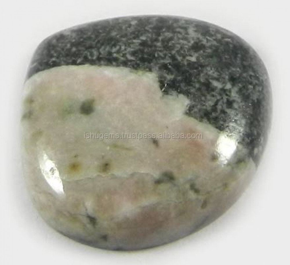 Image of Natural Peanut Jasper 20x20mm Heart Cabochon Loose Gemstone For Jewelry