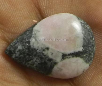 322 gms Natural Peanut Jasper 17x24mm Pear Cabochon Gemstone for jewleary IG0681