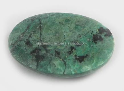 Natural 335 Gms Maw Sit-Sit Jasper Gemstone 17x24mm Oval Cabochon for Jewelry Certified Ishu Gems Model IG0685