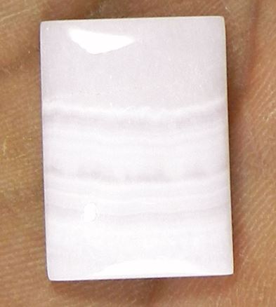 Natural Pink Aragonite Cabochon Gemstone 1621mm Rectangle 320 Gms Ishu Gems Model IG0699