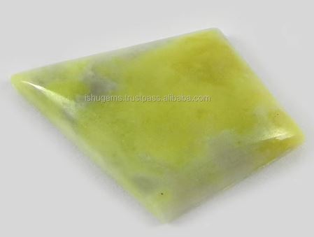 Natural Serpentine 22x29mm Fancy kite Cabochon 345 gms Gemstone For Jewelry IG0713