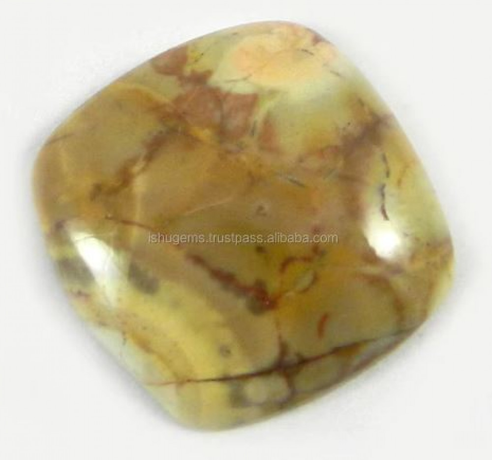 Image of 2.19 gms Natural Red Creek Jasper 18mm Cushion Cabochon Gemstone For Jewelry IG0720