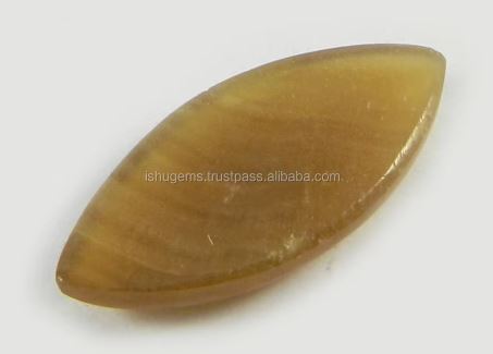 Natural Honey Aragonite 12x27mm Marquise Cabochon 250 Cts Loose Gemstone For Jewelry