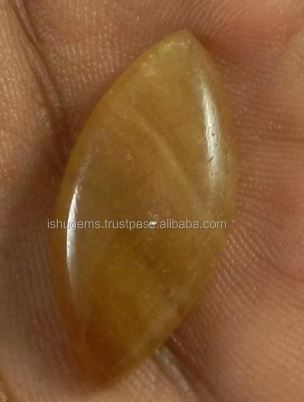 Natural Honey Aragonite 12x27mm Marquise Cabochon 250 Cts Loose Gemstone For Jewelry